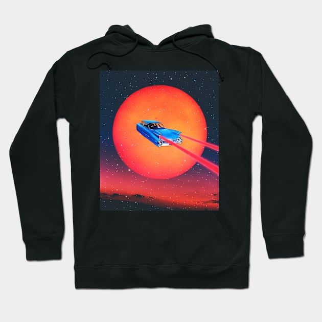 To the Sun Hoodie by CollageSoul